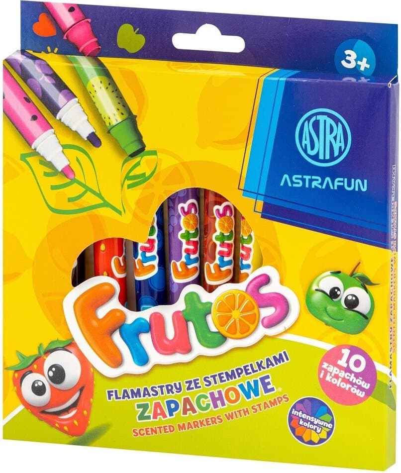 ASTRA Voňavé fixy Frutos 10ks