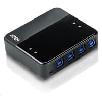 ATEN USB 3.0 Periférny prepínač 4:4 US434