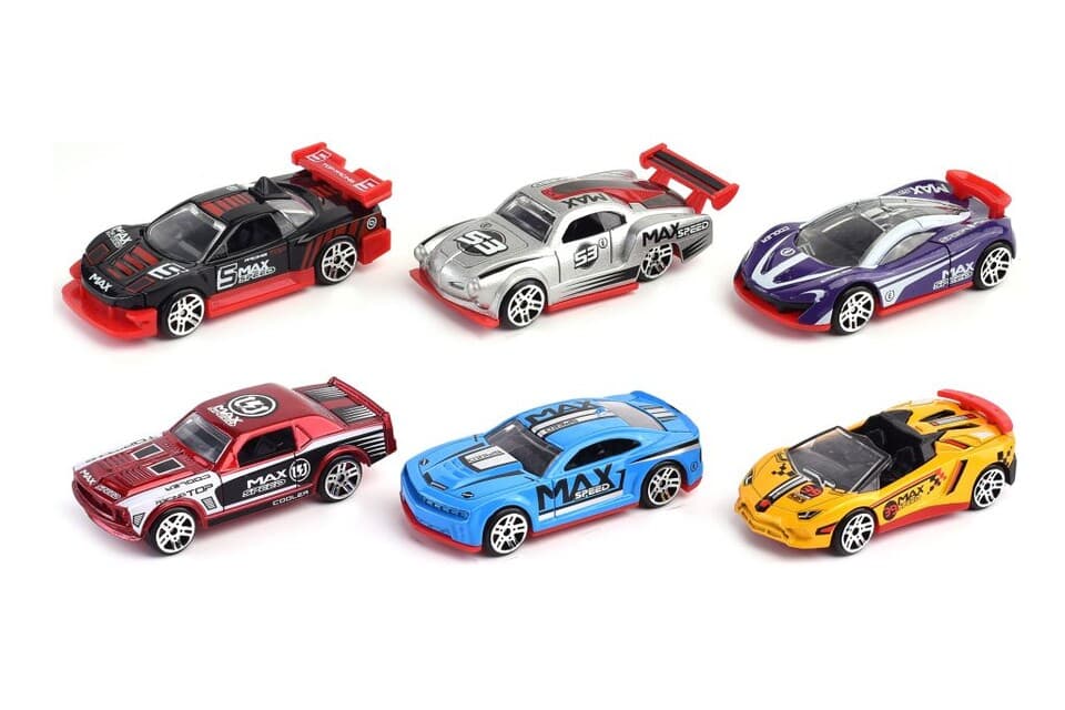 Autá kovové 3ks 1:64