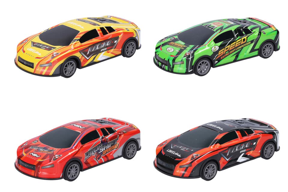 Auto driftovacie na zotrvačník 17cm - zelená