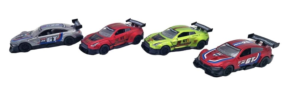 Auto DTM športové kov 11cm - náhodná