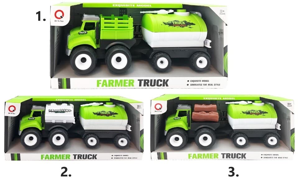 Auto farmárske Farmer Truck 3druhy - 2
