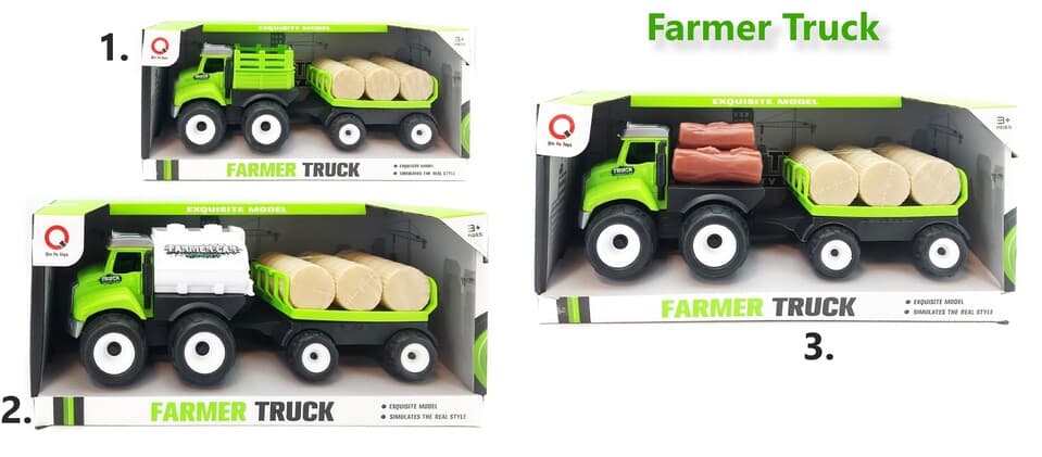 Auto farmárske nákladné 3druhy - 1