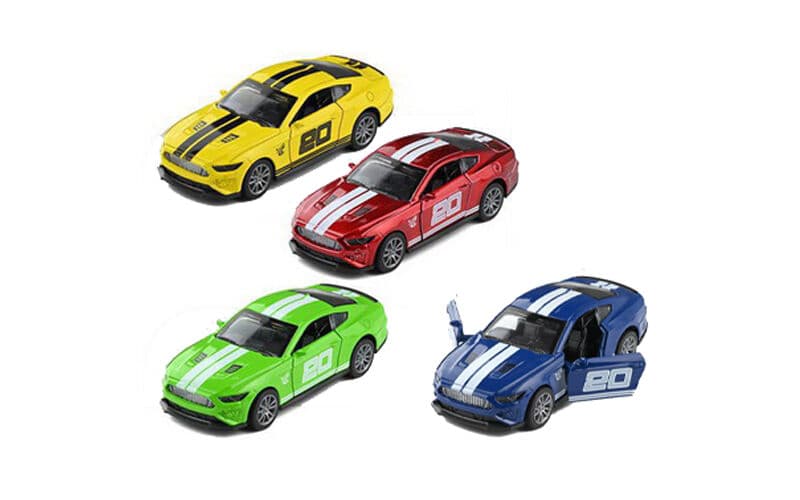 Auto na spätné natiahnutie 12cm - zelená