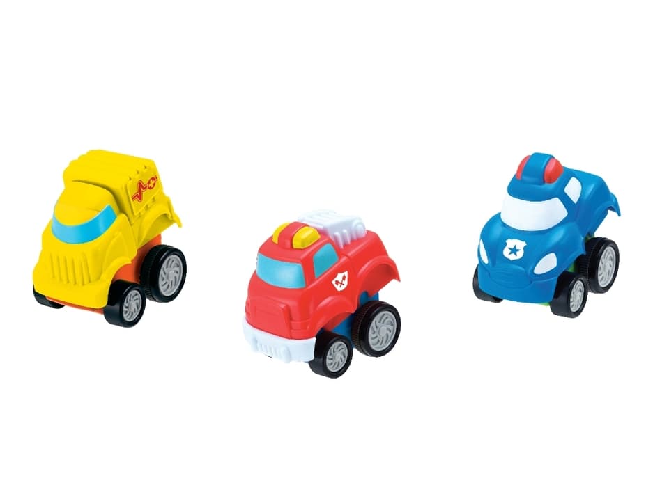 Auto na zotrvačník 9cm - náhodné