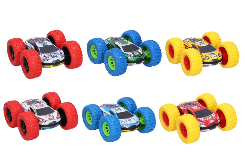 Auto obojstranné 11,5cm - červená