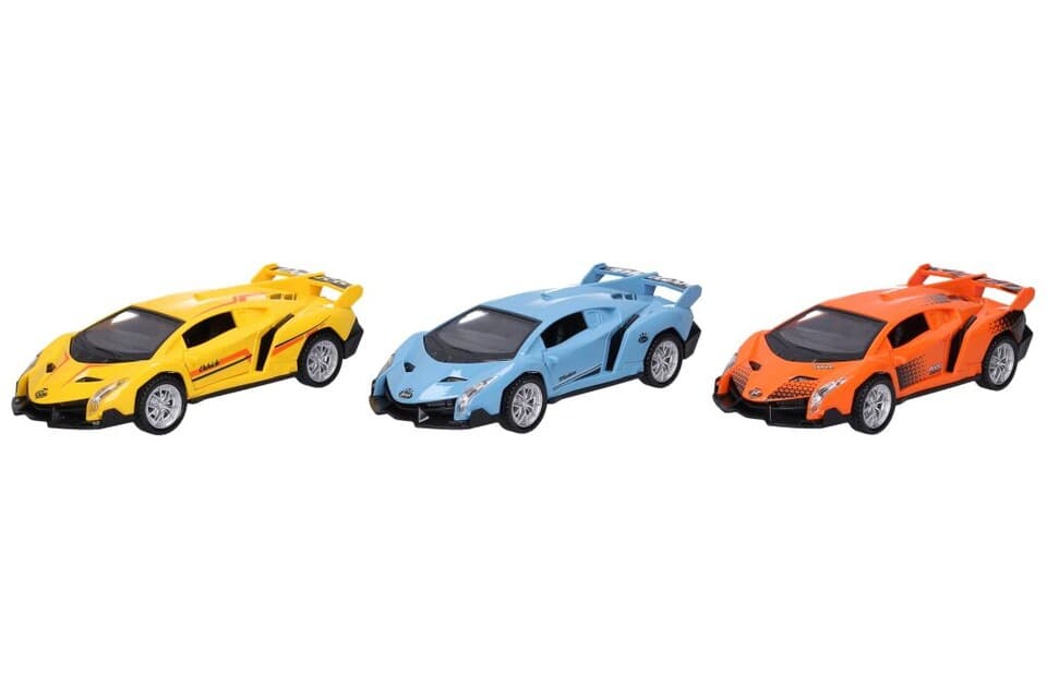 Auto s efektmi 16cm - modrá
