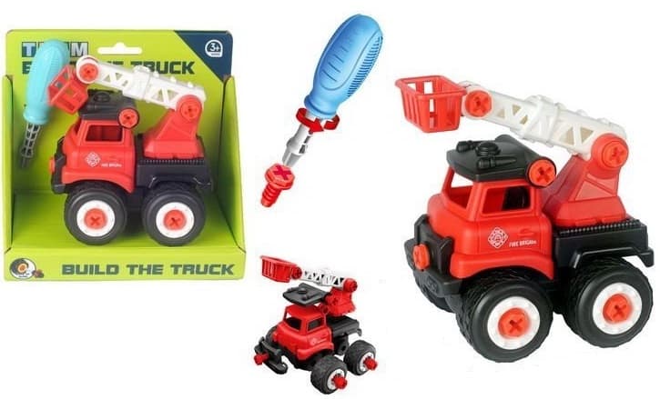 Auto skrutkovacie hasič 13cm