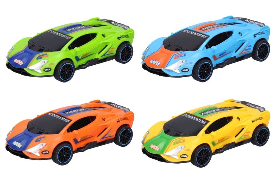 Auto závodné driftujúce 15,5cm - oranžová