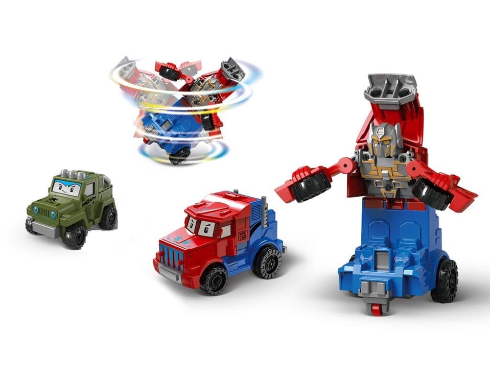 Autorobot 10,5cm - zelená
