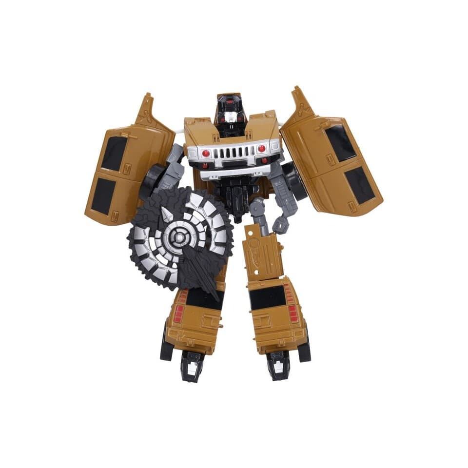 Autorobot Max WaRRior 24cm - hnedá