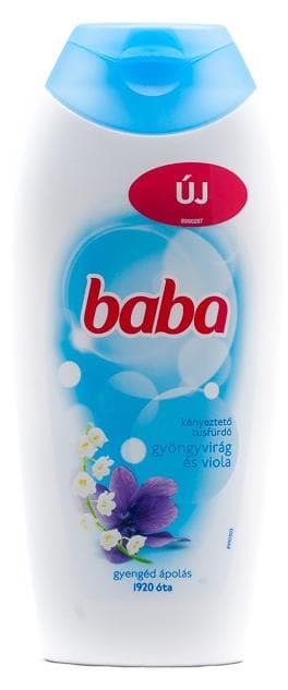 Baba sprchový gél 400ml Fialka konvalinka