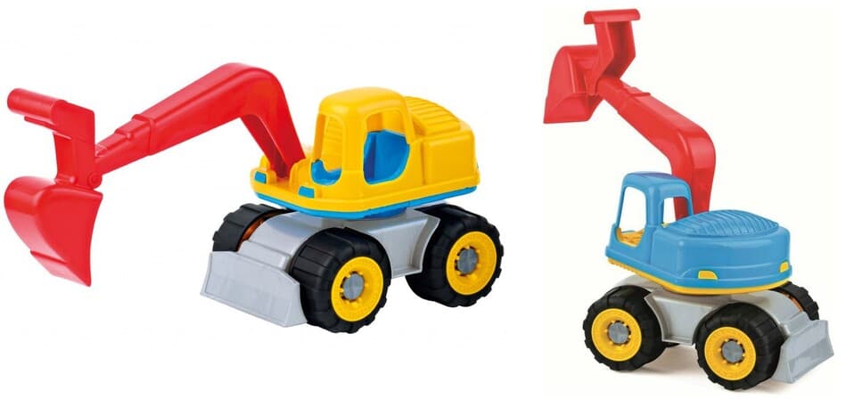 Báger do piesku Androni 37cm - žltá