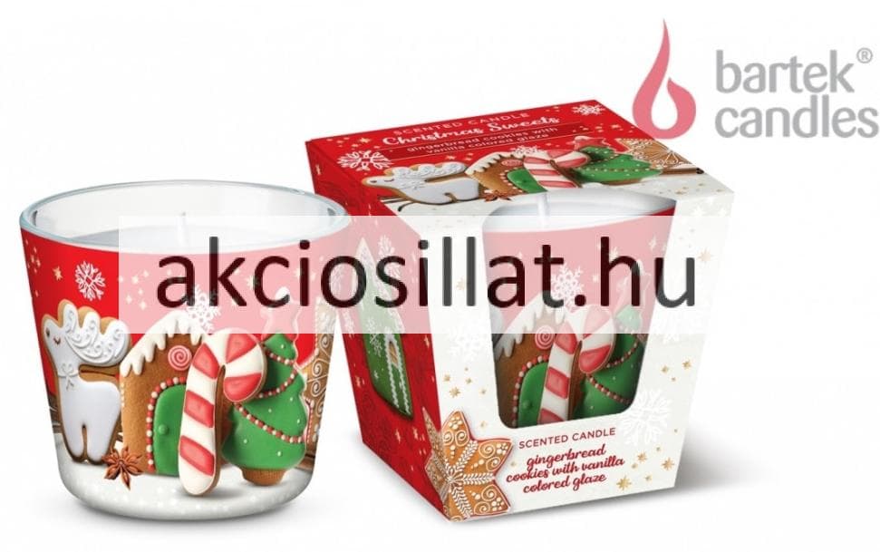 Bartek vonna sviečka 115g Christmas Sweets
