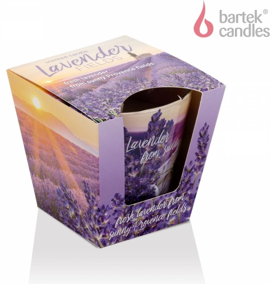 Bartek Vonná sviečka 115g Lavender Fields