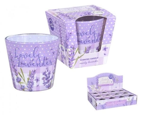 Bartek Vonná sviečka 115g Lovely Lavender