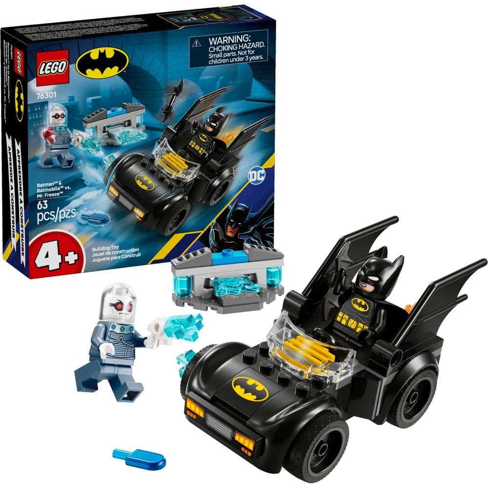 Batman a Batmobil vs. Mr. Freeze 76301