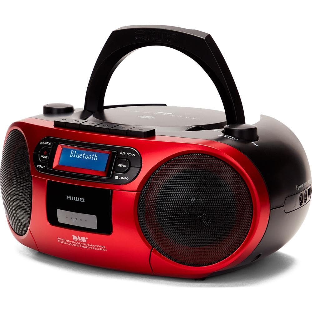 BBTC-660DAB/RD rádiomag CD/TAPE/MP3 AIWA