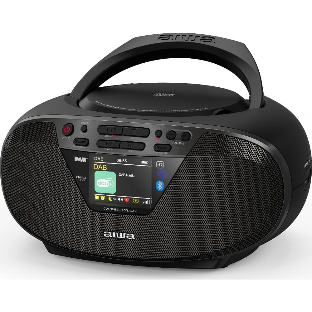 BBTU-500DAB/BK BOOMBOX CD/MP3/USB AIWA