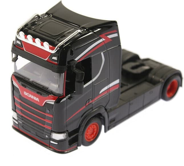 Bburago Scania Haulers 770S 1:43 sivá