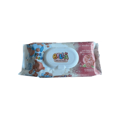 Bella Kids vlhčené utierky 72ks FLIP TOP