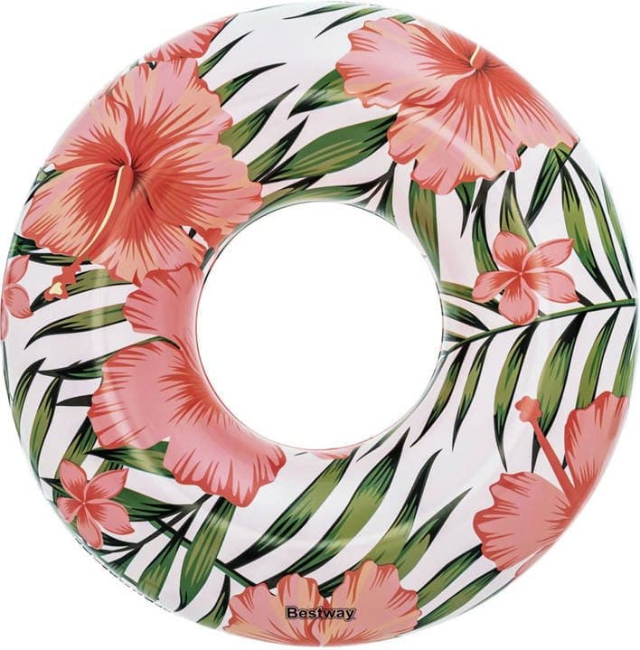 BESTWAY Nafukovací kruh Tropical 119cm