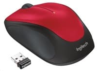 Bezdrôtová myš Logitech M235, červená