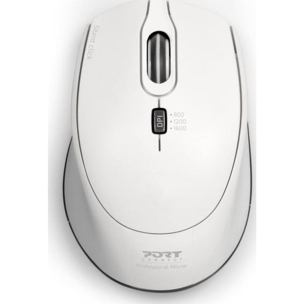 Bezdrôtová myš USB-A/USB-C dongle WHITE