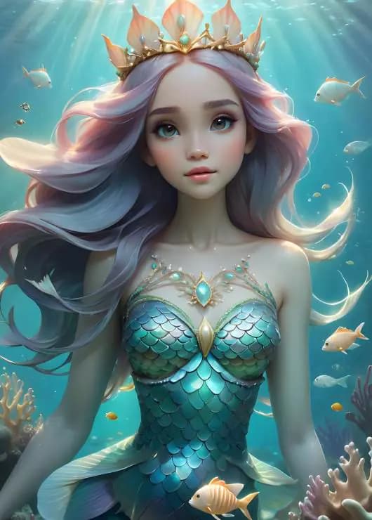 BlueBird - Puzzle Beautiful Mermaid - 300 dielov