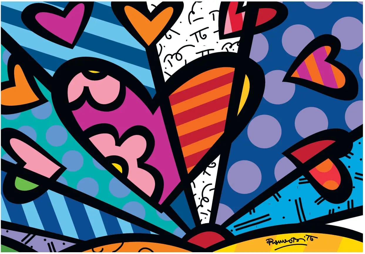 BlueBird - Puzzle Britto: Sunset - 2000 dielov