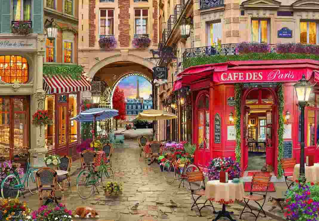 BlueBird - Puzzle Cafe des Paris - 1000 dielov