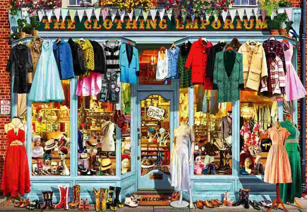 BlueBird - Puzzle Clothing stores - 1000 dielov