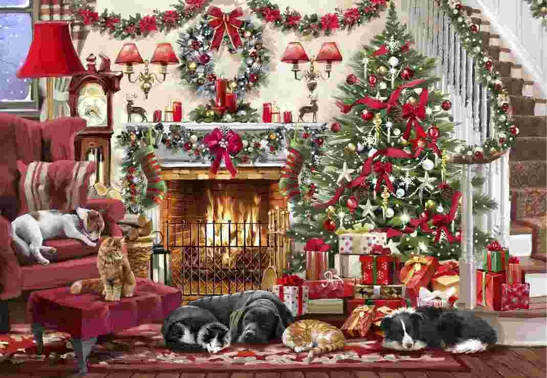 BlueBird - Puzzle Cosy Fireplace - 1000 dielov