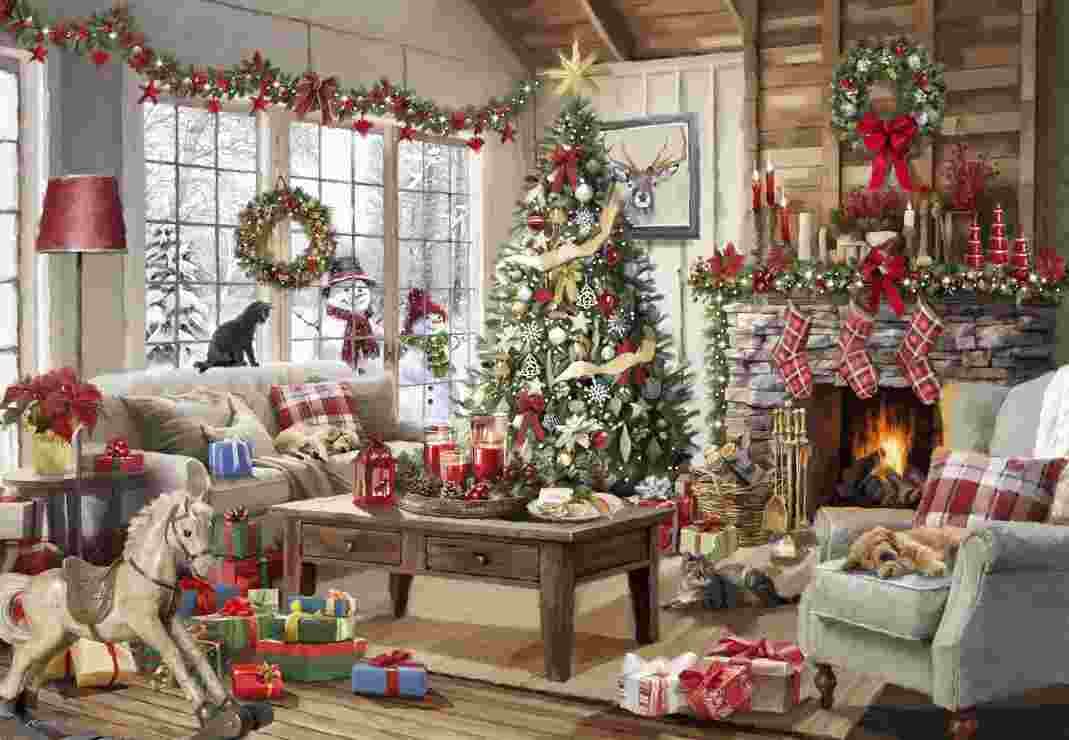 BlueBird - Puzzle Cozy Christmas - 1000 dielov