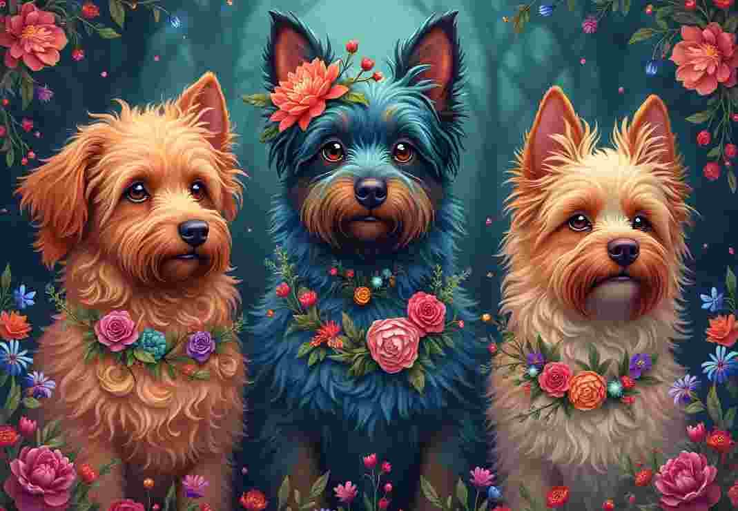 BlueBird - Puzzle Dog trio - 1000 dielov