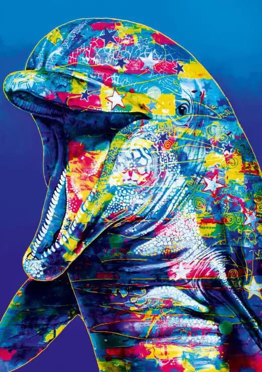 BlueBird - Puzzle Dolphin - 1000 dielov