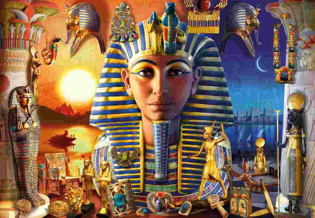 BlueBird - Puzzle Egyptian Treasures - 1000 dielov