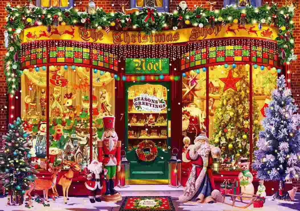 BlueBird - Puzzle Festive Shop - 2000 dielov