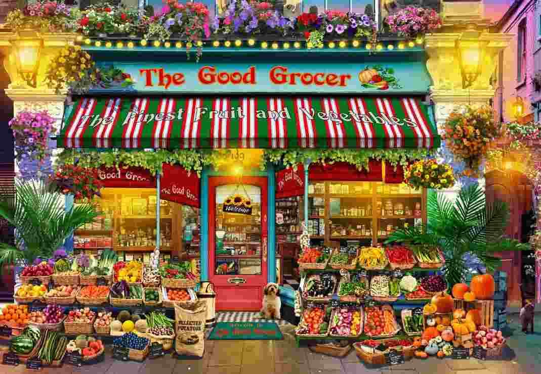 BlueBird - Puzzle Grocery Store - 1000 dielov
