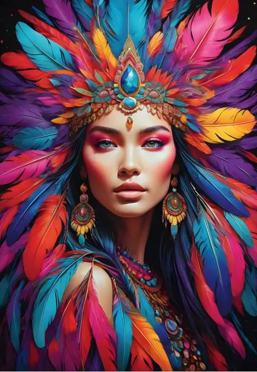 BlueBird - Puzzle Indian Beauty - 1000 dielov