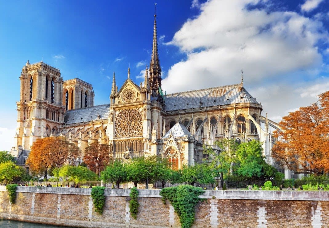 BLUEBIRD Puzzle Katedrála Notre-Dame 1000 dílků