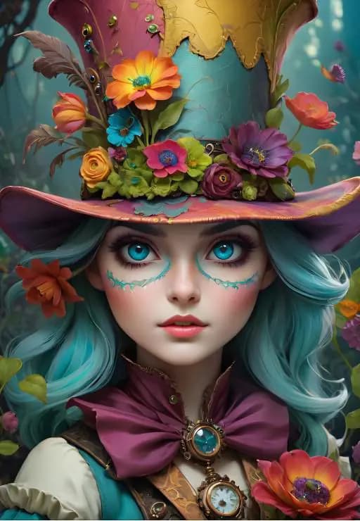 BlueBird - Puzzle Lady with a Hat - 1000 dielov