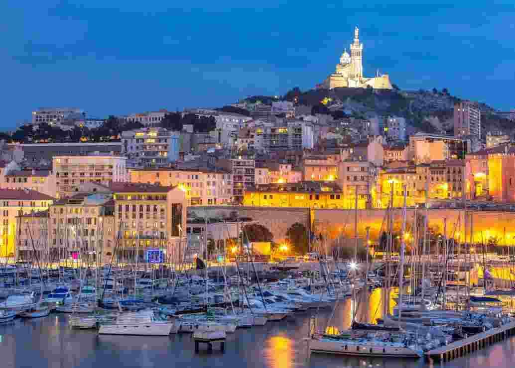 BlueBird - Puzzle Marseille, Night - 500 dielov