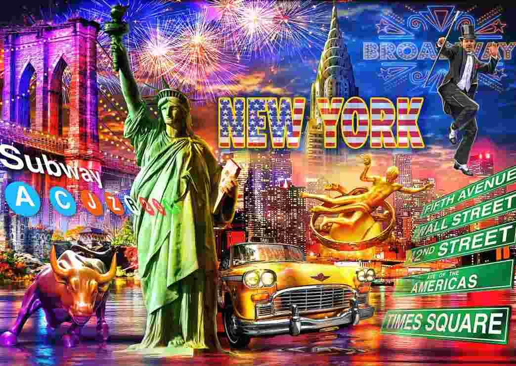 BlueBird - Puzzle New York - 3000 dielov