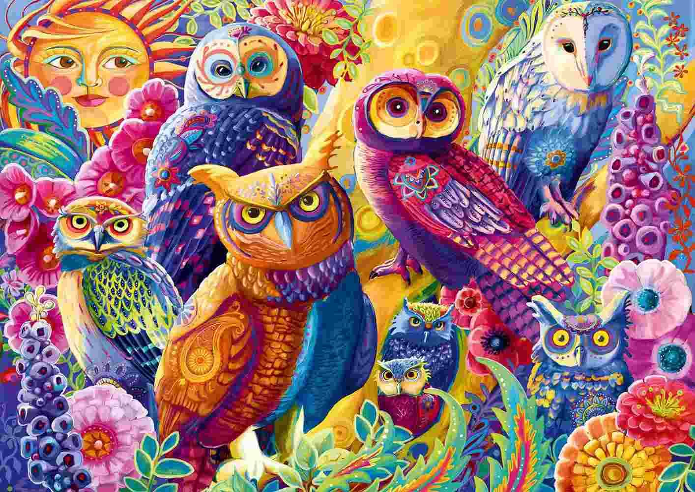 BlueBird - Puzzle Owls - 1000 dielov