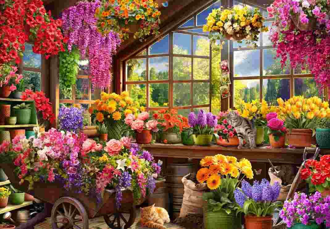 BlueBird - Puzzle Potting Shed - 1000 dielov