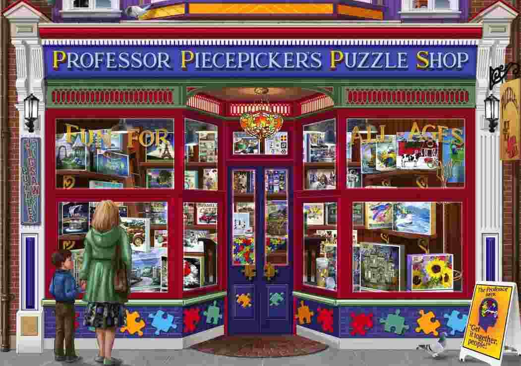 BlueBird - Puzzle Puzzle shop - 1500 dielov