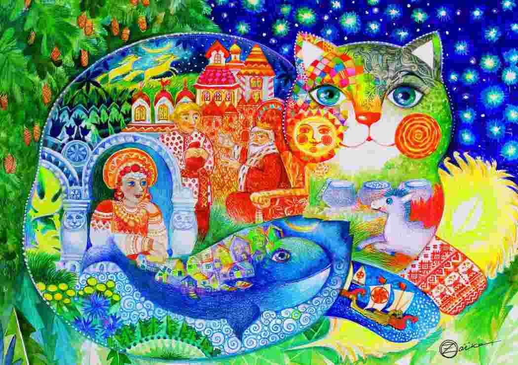 BlueBird - Puzzle Russian Tale - 1500 dielov