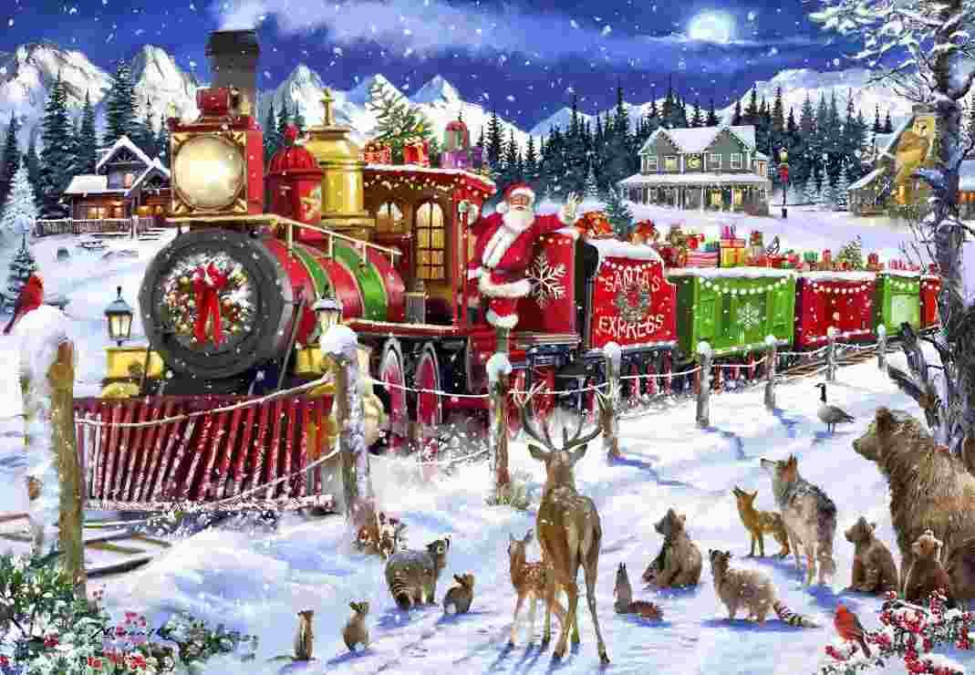 BlueBird - Puzzle Santa Express - 1000 dielov