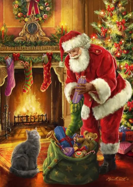 BlueBird - Puzzle Santa Has Arrived - 500 dielov